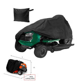 Darrahopens Home & Garden > Garden Tools > Gardening Accessories Lawnmower Tarpaulin, Garden Tractor Protective Cover, Waterproof UV-Resistant Dust Cover for Riding Lawn Mower, Protective Cover Contr-L