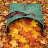 Darrahopens Home & Garden > Garden Tools > Gardening Accessories Leaf Collector, Large Yard Dustpan-Type Lawn and Leaf Bags,150L Reusable Garden Bags for Leaves, Debris, Grass, Clippings, Lawn Trash（green 59*56*43cm）