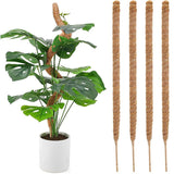 Darrahopens Home & Garden > Garden Tools > Gardening Accessories Monstera moss poles 4 pcs bendable plant support compatible with climbing indoor plants