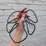 Darrahopens Home & Garden > Garden Tools > Gardening Accessories Monstera-Shaped Reusable Sturdy Alloy Plant Support for Indoor and Outdoor Plants Compatible with Flow