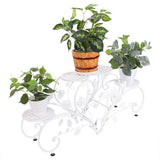 Darrahopens Home & Garden > Garden Tools > Gardening Accessories Outdoor Indoor Metal Flower Pots Planter Plant Stands Garden Shelf Racks
