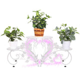Darrahopens Home & Garden > Garden Tools > Gardening Accessories Outdoor Indoor Metal Flower Pots Planter Plant Stands Garden Shelf Racks