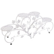 Darrahopens Home & Garden > Garden Tools > Gardening Accessories Outdoor Indoor Metal Flower Pots Planter Plant Stands Garden Shelf Racks
