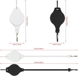 Darrahopens Home & Garden > Garden Tools > Gardening Accessories Plant Hooks - Retractable Plant Hanger - Easy-Access Hanging Flower Baskets - For Garden Baskets, Pots, and Feeders - Pack of 6