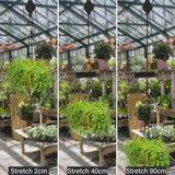 Darrahopens Home & Garden > Garden Tools > Gardening Accessories Plant Hooks - Retractable Plant Hanger - Easy-Access Hanging Flower Baskets - For Garden Baskets, Pots, and Feeders - Pack of 6