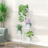 Darrahopens Home & Garden > Garden Tools > Gardening Accessories Practical Plant Stand Wrought Iron Flower Pot Holder Corner Plant Shelf Organize