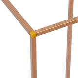 Darrahopens Home & Garden > Garden Tools > Gardening Accessories Rose Gold Metal Flower Stand