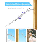 Darrahopens Home & Garden > Garden Tools > Gardening Accessories Stainless Steel Wire Kit 30M 2mm with M5 Tensioner for Clothesline Plant Support Railing