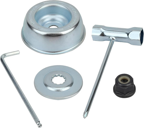 Darrahopens Home & Garden > Garden Tools > Gardening Accessories Stihl Brushcutter Head Nut Kit Compatible with FS55 FS56 FS70 FS85 FS90 FS94 FS100 FS110 FS120 Models
