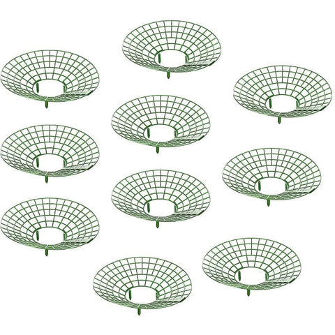 Darrahopens Home & Garden > Garden Tools > Gardening Accessories Strawberry Plant Support Cages, 10 pcs Climbing Rack Frame Holder for Balcony Garden Planting, Fruit Support