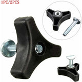 Darrahopens Home & Garden > Garden Tools > Gardening Accessories Triangle Knob Handle, Universal Lawn Mower Handle, Butterfly Nut And Bolt, Power Equipment Part Garden Tools For Lawn