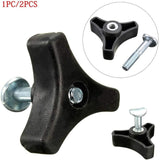 Darrahopens Home & Garden > Garden Tools > Gardening Accessories Triangle Knob Handle, Universal Lawn Mower Handle, Butterfly Nut And Bolt, Power Equipment Part Garden Tools For Lawn
