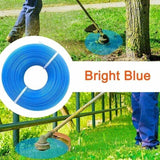Darrahopens Home & Garden > Garden Tools > Gardening Accessories Trimmer Replacement Wire Spool 1.6 mm x 100 m Nylon Round Compatible with Brushcutters