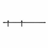 Darrahopens Home & Garden > Garden Tools > Gardening Accessories VEVOR 1830 mm Sliding Barn Door Hardware Kit for Single Sliding Barn Door Black