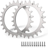 Darrahopens Home & Garden > Garden Tools > Gardening Accessories Worx Landroid S/M 205mm Wheel Stainless Steel Spikes 2-Pack with Screws