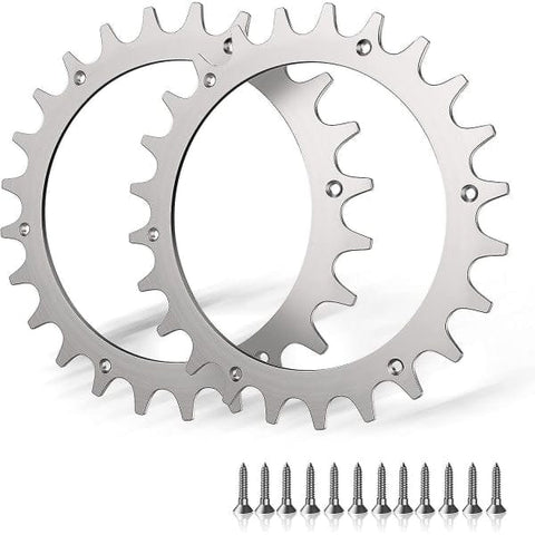 Darrahopens Home & Garden > Garden Tools > Gardening Accessories Worx Landroid S/M 205mm Wheel Stainless Steel Spikes 2-Pack with Screws