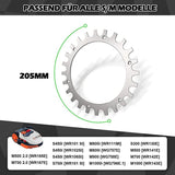 Darrahopens Home & Garden > Garden Tools > Gardening Accessories Worx Landroid S/M 205mm Wheel Stainless Steel Spikes 2-Pack with Screws