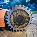 Darrahopens Home & Garden > Garden Tools > Gardening Accessories Worx Landroid S/M 205mm Wheel Stainless Steel Spikes 2-Pack with Screws