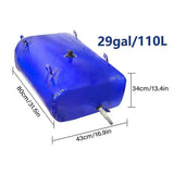 Darrahopens Home & Garden > Garden Tools > Gardening Tools 110L Large Capacity Water Storage Bladder Bag for Vehicle Outdoor Agriculture