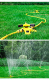 Darrahopens Home & Garden > Garden Tools > Gardening Tools 1SetSprinkler(Base+Trident)-Yellow