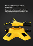 Darrahopens Home & Garden > Garden Tools > Gardening Tools 1SetSprinkler(Base+Trident)-Yellow