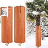 Darrahopens Home & Garden > Garden Tools > Gardening Tools 2 Pack Insulated Tree Trunk Protectors 100cm Height Winter Frost Covers for Palm Trees and Saplings - Triple Layer Thermal Garden Plant Protection