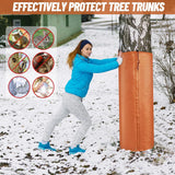 Darrahopens Home & Garden > Garden Tools > Gardening Tools 2 Pack Insulated Tree Trunk Protectors 100cm Height Winter Frost Covers for Palm Trees and Saplings - Triple Layer Thermal Garden Plant Protection