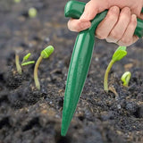 Darrahopens Home & Garden > Garden Tools > Gardening Tools 2-Piece Garden Plant Transplanter and Dibber Set for Australian Gardens-Green