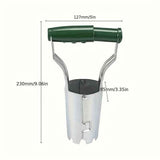 Darrahopens Home & Garden > Garden Tools > Gardening Tools 2-Piece Garden Plant Transplanter and Dibber Set for Australian Gardens-Green