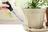 Darrahopens Home & Garden > Garden Tools > Gardening Tools 2Pcs Flower Pot Tray Water Remover Suction Drainer Tool Clear Scale Rubber Bulb