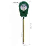 Darrahopens Home & Garden > Garden Tools > Gardening Tools 3-in-1 Mechanical Pointer Soil Meter - No Batteries Required, Measures Fertility, Moisture, and pH for Gardening