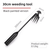 Darrahopens Home & Garden > Garden Tools > Gardening Tools 30CM Multifunction Garden Weeding Hoe Tool 2 Pack - Heavy Duty Manganese Steel Root Weeder Hand Hoe Rake with Ergonomic Handle and Double-Ended Hooked Claw Design In Australia - Darrahopens