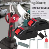 Darrahopens Home & Garden > Garden Tools > Gardening Tools 30mm Electric Pruning Shears Cordless Brushless Secateur For Makita 18V Battery