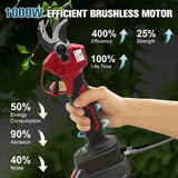 Darrahopens Home & Garden > Garden Tools > Gardening Tools 30mm Electric Pruning Shears Cordless Brushless Secateur For Makita 18V Battery