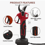 Darrahopens Home & Garden > Garden Tools > Gardening Tools 30mm Electric Pruning Shears Cordless Brushless Secateur For Makita 18V Battery