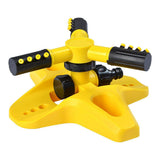 Darrahopens Home & Garden > Garden Tools > Gardening Tools 360 Degree Rotating Yellow Sprinkler Automatic Lawn Garden Watering System Villa