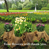 Darrahopens Home & Garden > Garden Tools > Gardening Tools 40in x 15ft Natural Jute Burlap Plant Blankets - High Density Winter Frost Protection for Australian Gardens and Trees