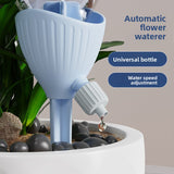 Darrahopens Home & Garden > Garden Tools > Gardening Tools 5-PCS Blue Automatic Plant Watering Spikes with Adjustable Flow Control Universal Fit 5 Pack for Indoor and Outdoor Potted Plants Reliable Gardening Solution for Local Homes