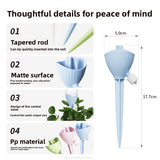 Darrahopens Home & Garden > Garden Tools > Gardening Tools 5-PCS Green Automatic Plant Watering Spikes with Adjustable Flow Control Universal Fit 5 Pack for Indoor and Outdoor Potted Plants Reliable Gardening Solution for Local Homes