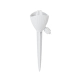 Darrahopens Home & Garden > Garden Tools > Gardening Tools 5-PCS White Automatic Plant Watering Spikes with Adjustable Flow Control Universal Fit 5 Pack for Indoor and Outdoor Potted Plants Reliable Gardening Solution for Local Homes