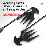 Darrahopens Home & Garden > Garden Tools > Gardening Tools 50CM Multifunction Garden Weeding Hoe Tool - Heavy Duty Manganese Steel Root Weeder Hand Hoe Rake with Ergonomic Handle and Double-Ended Hooked Claw Design In Australia - Darrahopens