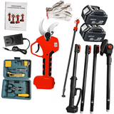 Darrahopens Home & Garden > Garden Tools > Gardening Tools 5500W Cordless Brushless Pole Telescopic Pruning Shear Secateur Battery Makita