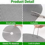 Darrahopens Home & Garden > Garden Tools > Gardening Tools 6 Pack Plant Pot Grids 15.7 Inch Flower Pot Soil Protector Cat Dog Pet Proof Cover for Australian Homes Indoor Outdoor Gardening Soil Guard