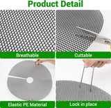 Darrahopens Home & Garden > Garden Tools > Gardening Tools 6 Pack Plant Pot Grids 15.7 Inch Flower Pot Soil Protector Cat Dog Pet Proof Cover for Australian Homes Indoor Outdoor Gardening Soil Guard