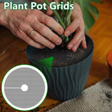 Darrahopens Home & Garden > Garden Tools > Gardening Tools 6 Pack Plant Pot Grids 15.7 Inch Flower Pot Soil Protector Cat Dog Pet Proof Cover for Australian Homes Indoor Outdoor Gardening Soil Guard