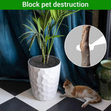 Darrahopens Home & Garden > Garden Tools > Gardening Tools 6 Pack Plant Pot Grids 15.7 Inch Flower Pot Soil Protector Cat Dog Pet Proof Cover for Australian Homes Indoor Outdoor Gardening Soil Guard