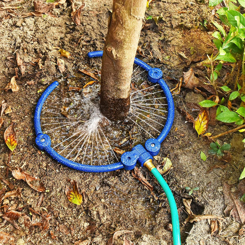 Darrahopens Home & Garden > Garden Tools > Gardening Tools Adjustable Tree Ring Sprinkler for Deep Root Irrigation - 13 to 37 Inch Expandable Garden Watering Tool for Australian Trees and Orchards