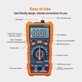 Darrahopens Home & Garden > Garden Tools > Gardening Tools Digital Multimeter 6000 Counts Multi Tester AC DC Voltmeter Ohm NCV TRMS