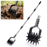 Darrahopens Home & Garden > Garden Tools > Gardening Tools Garden Hand-Held Rotating Tiller for Home and Garden Soil Cultivation-Black