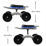 Darrahopens Home & Garden > Garden Tools > Gardening Tools garden kneeler, garden seat with wheels, mobile gardening stool, kneeling bench, garden helper, Australia, gardening tool, ergonomic garden seat, garden caddy, outdoor kneeler-Blue